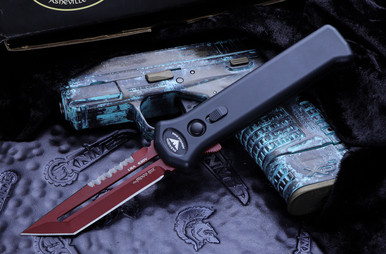 Paragon PARA-X Blood Line OTF Automatic Knife Black (3.6