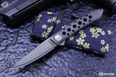Kevin Foster Anchovy Zirconium Speed Holes, Timascus Clip 3.5