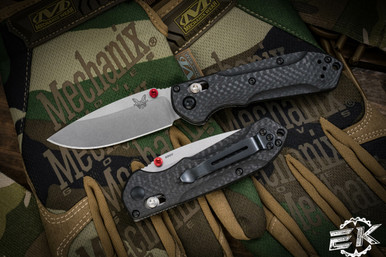 Benchmade 565-1 Mini-Freek Messer – S90V Stahl, Carbon-Griff, Axis-Lock