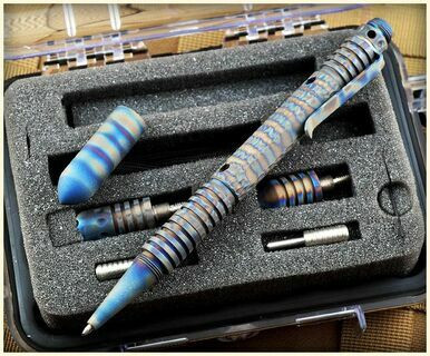 Rick Hinderer Knives Modular Pen Set Titanium RHK-351