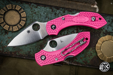 Spyderco Dragonfly 2 Pink Heals Lightweight Knife Pink 2.3
