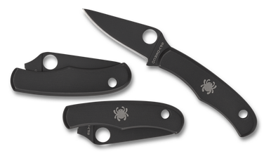 アクセサリー Supreme Spyderco Bug Knife black Spyderco Bug Mini Folding Keychain Knife Black Stainless Steel 1.3