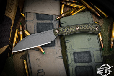 RMJ Tactical: Coho - Nitro-V - Tungsten Cerakote - Black G-10