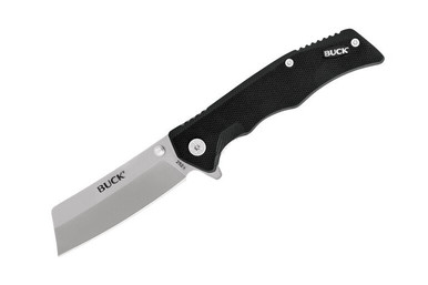 Buck Knives 252 Trunk Folding Knife Black G10 2.9