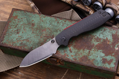 The Lanzo Sheepfoot Tungsten Carbide Knife- Sandrin Knives USA