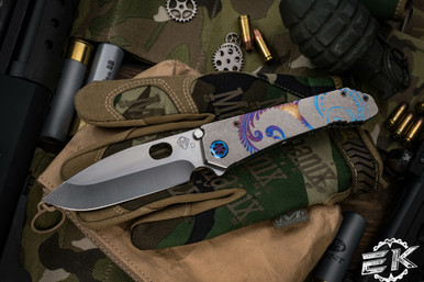 Medford 187 DP Folding Knife Titanium Tumbled w/ 