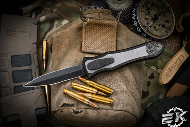 Hawk Knives Deadlock Model C Titanium/Stonewash Inlay 3.5