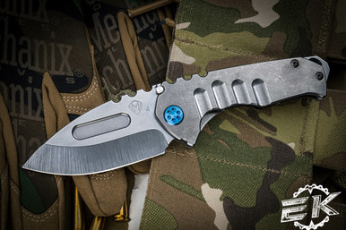 Medford Praetorian Genesis T Folding Knife Tumbled Titanium Medford Praetorian Genesis T Folding Knife Tumbled Titanium
