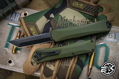 Heretic Knives Manticore X Green Aluminum OTF 3.75
