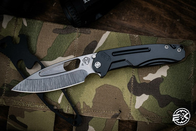 Medford Infraction Folding Knife DLC Black Titanium 3.6