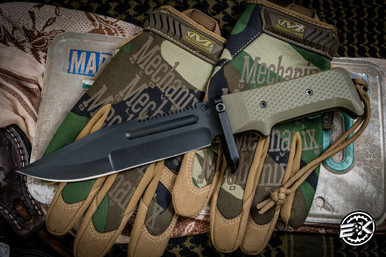 Medford USMC Raider Dagger Fixed Blade Knife OD G10 6.5