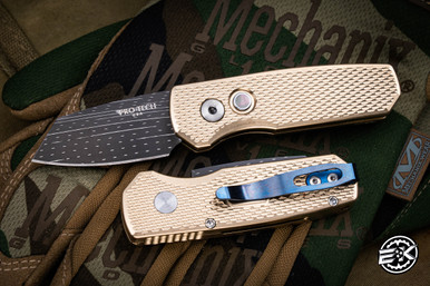 ProTech Runt 5 AlBronze Automatic Folding Knife 1.9
