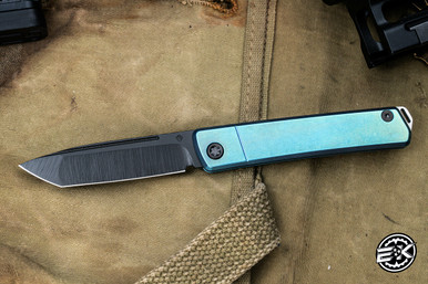 Medford Gentleman Jack (GJ-2) Slip Joint Knife Acid-Etch Green