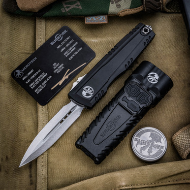 Prototype-Microtech Luminary OTF-SureFire Set Black Tritium Button