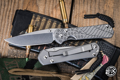 Chris Reeve Knives Small Sebenza 31 CGG Forever Flag Glass