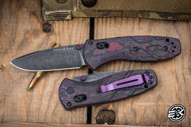 Gold Class-Benchmade Mini Barrage AXIS-Assist Folding Knife