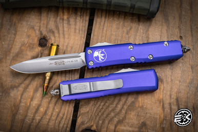 Microtech UTX-85 OTF Automatic Knife Purple 3