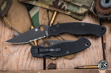 Spyderco Military 2 Black G-10 4