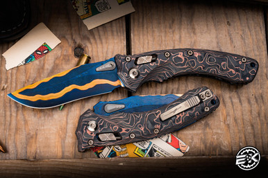 Microtech/Marifione Select Amphibian Ram-LOK LiveWire Carbon Fiber