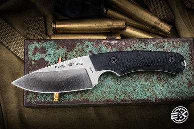 Buck Knives 664 Alpha Hunter Elite Fixed Blade Knife Black G10