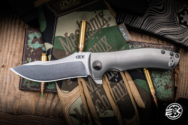 Preowned-Zero Tolerance 0920 Les George Titanium Flipper CPM