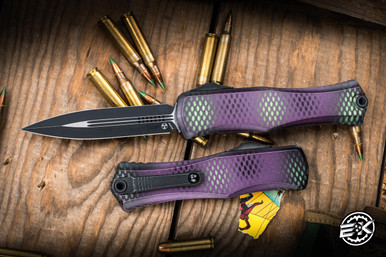 Microtech Hera II OTF Automatic Knife X-51 Alien Purple