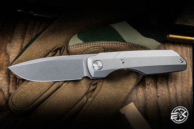 Preowned-Vero Engineering Synapse Titanium Folding Knife 3.2