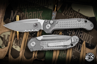 Microtech Marfione Select LUDT Gen III Automatic Frag Titanium 3.4