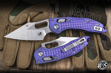 Microtech Marfione Select Stitch Ram-Lok Manual Frag Titanium