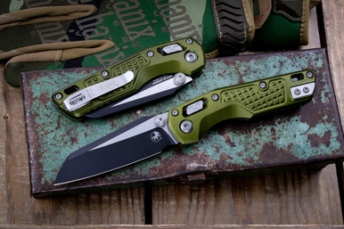 Microtech MSI Mini OD Green Frag Aluminum 3.25