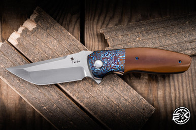 Kirby Lambert Korudo Vintage Butterscotch Micarta Zirc 3