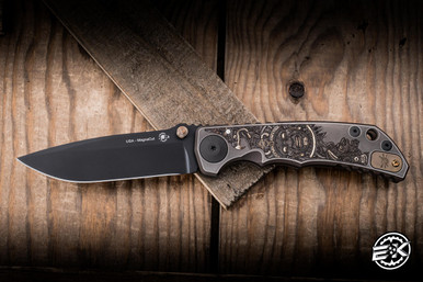 Spartan Blades SHF Harsey Folder Knife Aztec Titanium 4