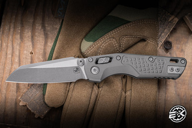 Microtech MSI Mini Ram-Lok Natural Frag Aluminum 3.25