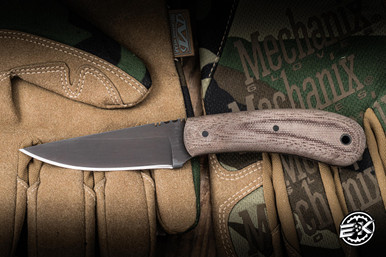 Preowned-Winkler Knives SD2 Fixed Blade Knife Brown Canvas