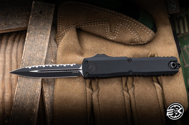 Microtech UTX-70 Gen IV Automatic OTF Knife Black Tactical