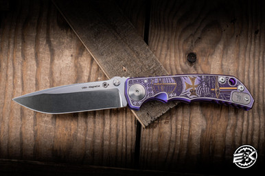 Spartan Blades Custom SHF Harsey Templar Folder Knife Titanium 4