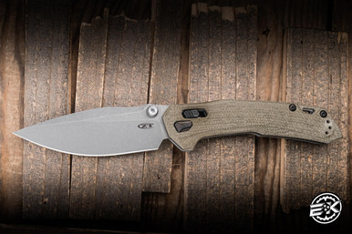 Zero Tolerance 0203 DuraLock OD Green Micarta 4