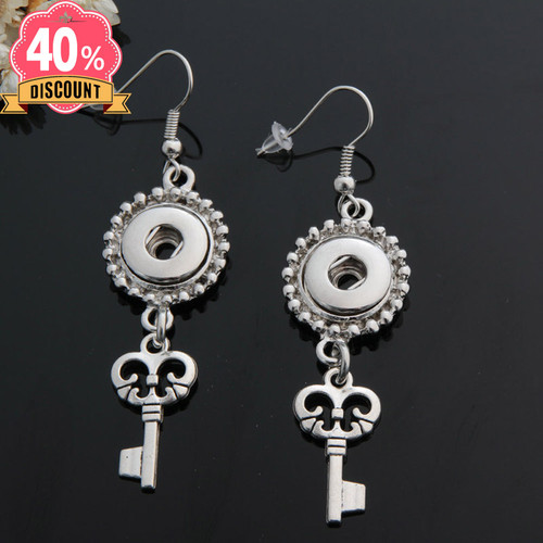 Bohemia Mix Style Snap Button Earring For Women Fit 12mm Snap Charms LSEN12MM29-32