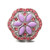 5pcs/lot 18MM 6 Flower Discs Snap Button Charms LSSN572