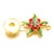 Colorful Flower Snap Button Brooch Fit 18mm Snap Button LSXZ01-02