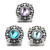 5pcs/lot 18MM Diamond Snap Button Charms LSSN502