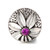 5pcs/lot 18mm Silver Fashion Flower Snap Button Charms LSSN271