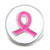 5pcs/lot 18MM Cancer ribbon Snap Button Charms LSSN609