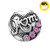 18MM Silver Mom Snap Button Charms LSSN334