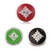 5pcs/lot 18MM Four-pointed Star Snap Button Charms LSSN312