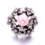5pcs/lot Wholesale 18MM Crystal Flowers Snap Button Charms LSSN430