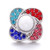 5pcs/lot 18MM Fashion  Flower Flower Snap Jewelry Charms LSSN555