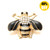 18MM Golden Bee Snap Jewelry Charms LSSN535