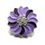 5pcs/lot 6 Color Flower Snap Button Charms  LSSN486