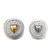 5pcs/lot 18MM Gold Heart Snap Jewelry Charms LSSN565